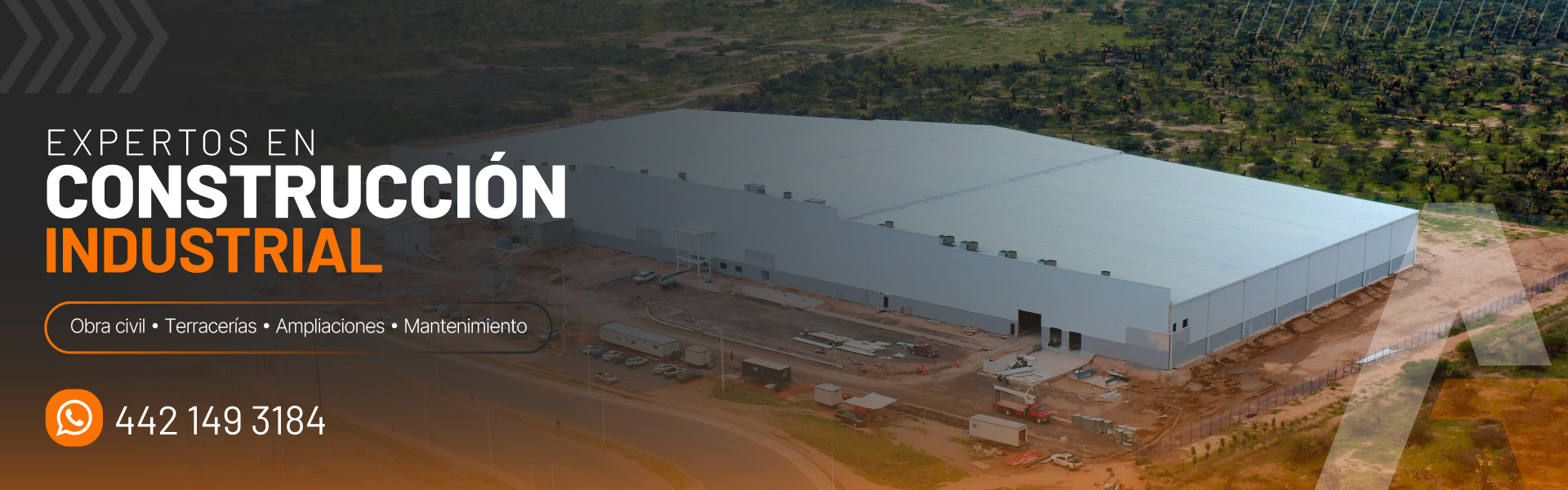 Constructoras en Querétaro | ▶ Obra Civil ▷ Terracerías