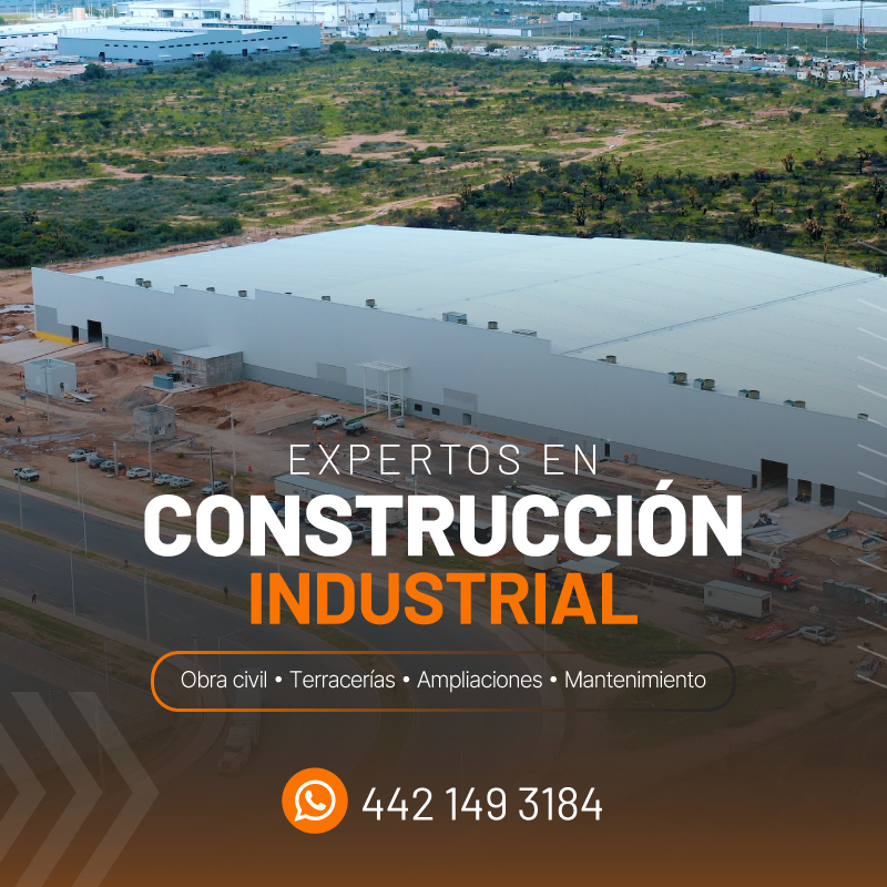 Constructoras en Querétaro | ▶ Obra Civil ▷ Terracerías