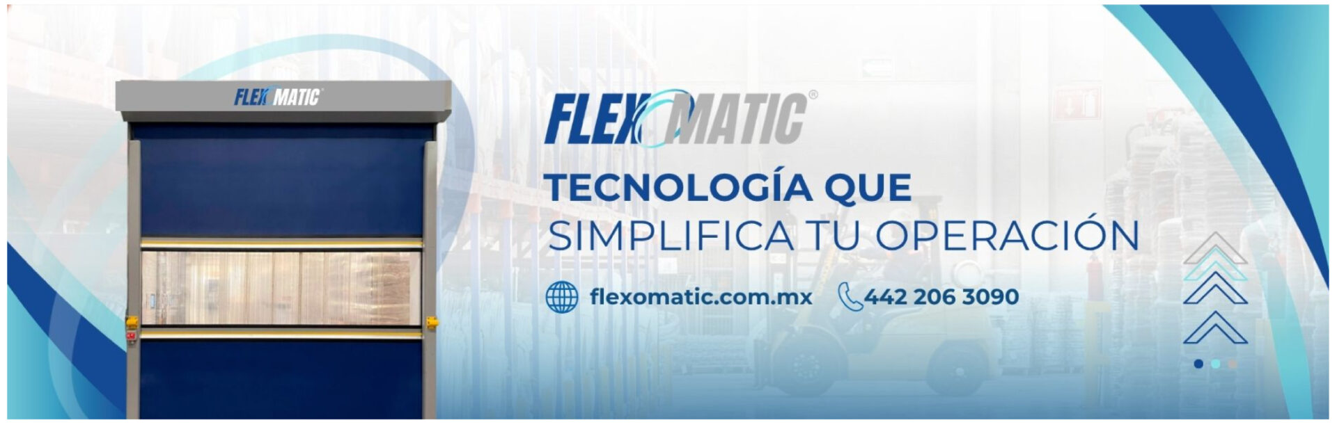 Puertas Rápidas Industriales | ▶️︎ Puertas Enrollables Flexomatic